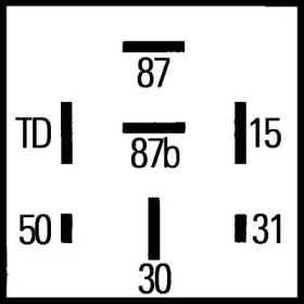 Реле (HELLA: 4RP 008 189-111)