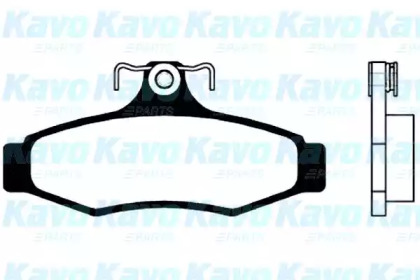 Комплект тормозных колодок (KAVO PARTS: BP-1005)