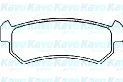 Комплект тормозных колодок (KAVO PARTS: BP-1010)