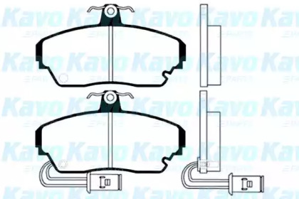 Комплект тормозных колодок (KAVO PARTS: BP-2007)