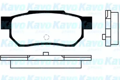 Комплект тормозных колодок (KAVO PARTS: BP-2028)