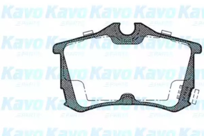 Комплект тормозных колодок (KAVO PARTS: BP-2035)