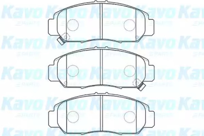 Комплект тормозных колодок (KAVO PARTS: BP-2044)