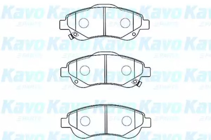 Комплект тормозных колодок (KAVO PARTS: BP-2054)