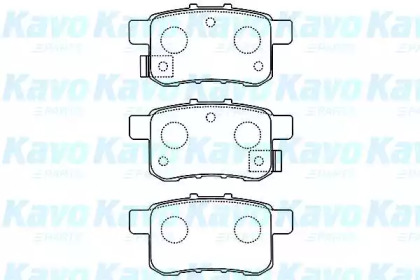 Комплект тормозных колодок (KAVO PARTS: BP-2057)