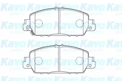 Комплект тормозных колодок (KAVO PARTS: BP-2067)