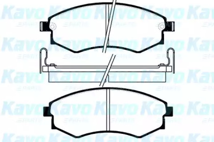 Комплект тормозных колодок (KAVO PARTS: BP-3003)