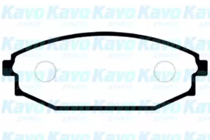 Комплект тормозных колодок (KAVO PARTS: BP-3015)