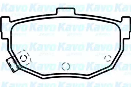 Комплект тормозных колодок (KAVO PARTS: BP-3026)