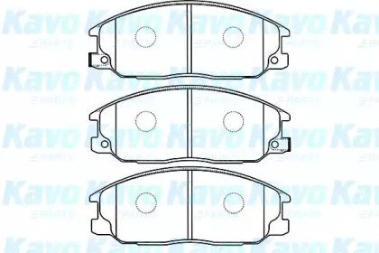 Комплект тормозных колодок (KAVO PARTS: BP-3028)