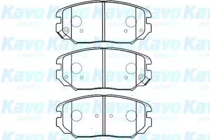 Комплект тормозных колодок (KAVO PARTS: BP-3029)