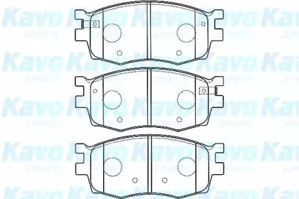 Комплект тормозных колодок (KAVO PARTS: BP-3031)