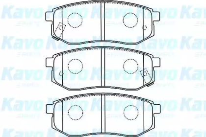 Комплект тормозных колодок (KAVO PARTS: BP-3035)