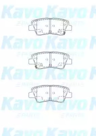 Комплект тормозных колодок (KAVO PARTS: BP-3044)