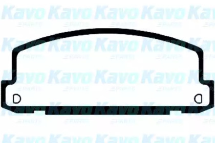 Комплект тормозных колодок (KAVO PARTS: BP-3505)