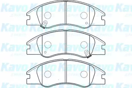 Комплект тормозных колодок (KAVO PARTS: BP-4012)