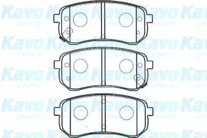 Комплект тормозных колодок (KAVO PARTS: BP-4014)