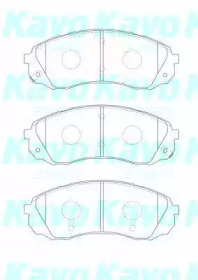 Комплект тормозных колодок (KAVO PARTS: BP-4022)