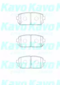 Комплект тормозных колодок (KAVO PARTS: BP-4023)