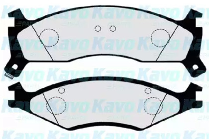 Комплект тормозных колодок (KAVO PARTS: BP-4024)