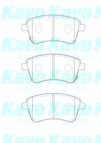 Комплект тормозных колодок (KAVO PARTS: BP-4025)