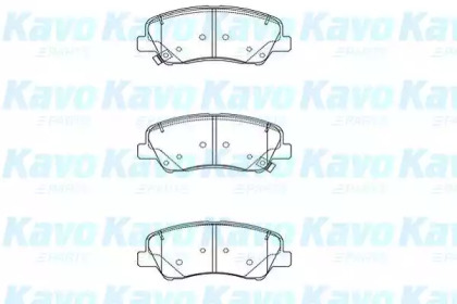 Комплект тормозных колодок (KAVO PARTS: BP-4030)