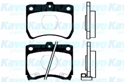 Комплект тормозных колодок (KAVO PARTS: BP-4511)