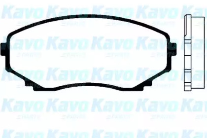 Комплект тормозных колодок (KAVO PARTS: BP-4524)