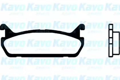 Комплект тормозных колодок (KAVO PARTS: BP-4536)