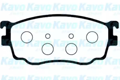 Комплект тормозных колодок (KAVO PARTS: BP-4544)