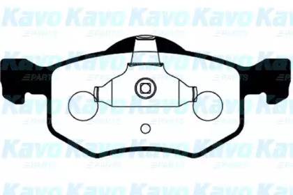 Комплект тормозных колодок (KAVO PARTS: BP-4545)