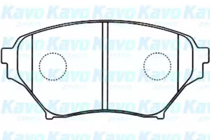 Комплект тормозных колодок (KAVO PARTS: BP-4562)