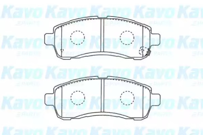 Комплект тормозных колодок (KAVO PARTS: BP-4576)