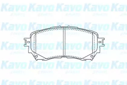 Комплект тормозных колодок (KAVO PARTS: BP-4581)