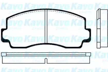 Комплект тормозных колодок (KAVO PARTS: BP-5500)