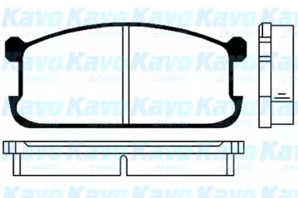 Комплект тормозных колодок (KAVO PARTS: BP-5501)