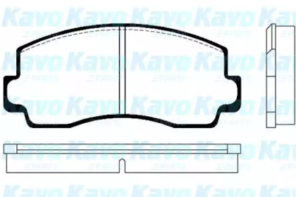 Комплект тормозных колодок (KAVO PARTS: BP-5512)