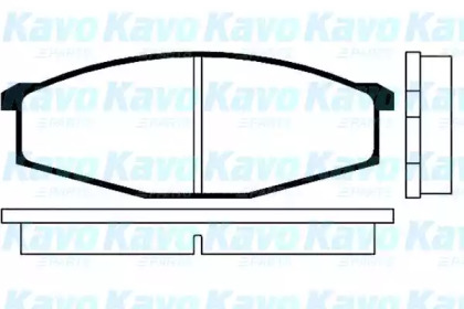 Комплект тормозных колодок (KAVO PARTS: BP-6502)