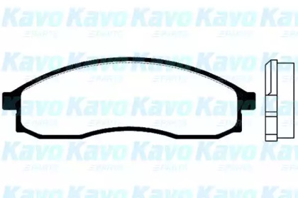 Комплект тормозных колодок (KAVO PARTS: BP-6528)