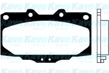 Комплект тормозных колодок (KAVO PARTS: BP-6531)