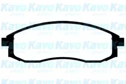 Комплект тормозных колодок (KAVO PARTS: BP-6532)