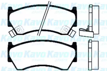 Комплект тормозных колодок (KAVO PARTS: BP-6533)