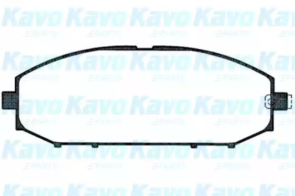 Комплект тормозных колодок (KAVO PARTS: BP-6538)