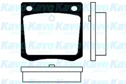 Комплект тормозных колодок (KAVO PARTS: BP-6540)