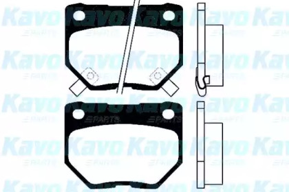 Комплект тормозных колодок (KAVO PARTS: BP-6548)