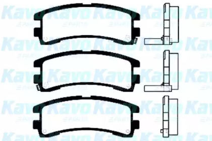 Комплект тормозных колодок (KAVO PARTS: BP-6553)