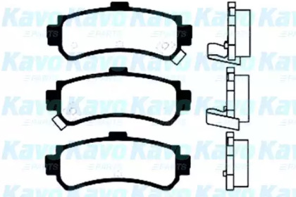 Комплект тормозных колодок (KAVO PARTS: BP-6555)