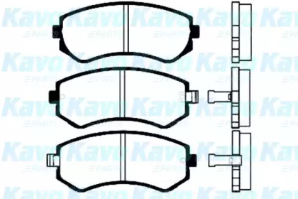 Комплект тормозных колодок (KAVO PARTS: BP-6556)