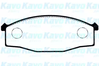 Комплект тормозных колодок (KAVO PARTS: BP-6560)