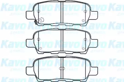 Комплект тормозных колодок (KAVO PARTS: BP-6571)